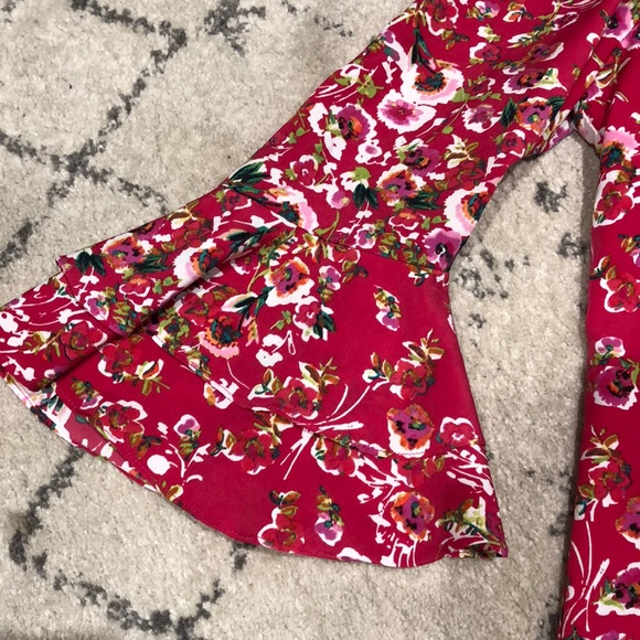 Pink Floral WAYF Dress - Picture 3 of 5